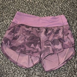 Lululemon High Rise Speed Up Short